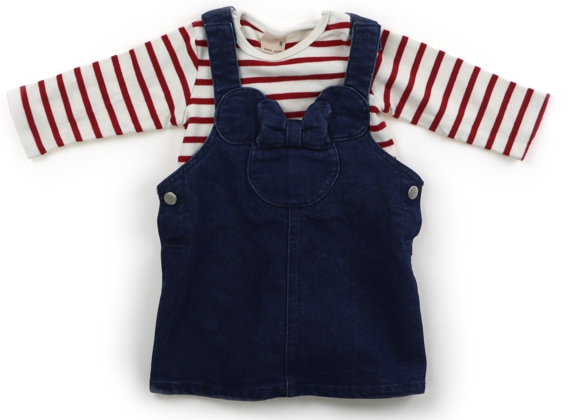 プティマイン petit main 上下セット 80サイズ 女の子 子供服 ベビー服 キッズ拍卖