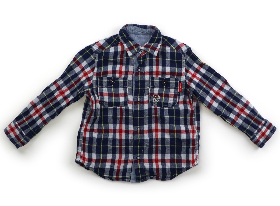 ミキハウス miki HOUSE シャツ・ブラウス 100サイズ 男の子 子供服 ベビー服 キッズ拍卖