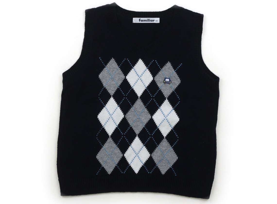 ファミリア familiar ベスト 90サイズ 男の子 子供服 ベビー服 キッズ拍卖