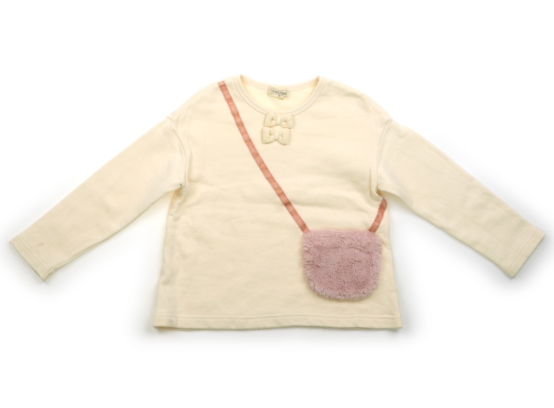 トロワラパン troislapins トレーナー・プルオーバー 110サイズ 女の子 子供服 ベビー服 キッズ拍卖