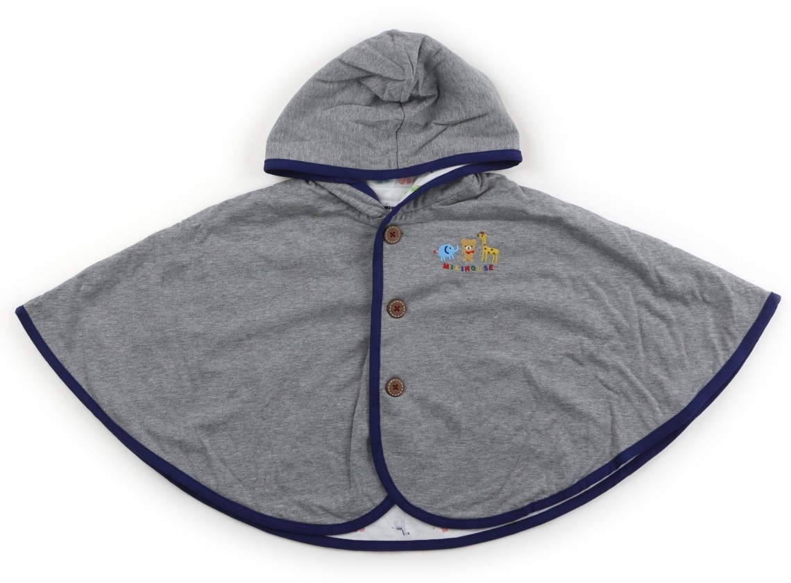 ミキハウス miki HOUSE ポンチョ 70サイズ 男の子 子供服 ベビー服 キッズ拍卖