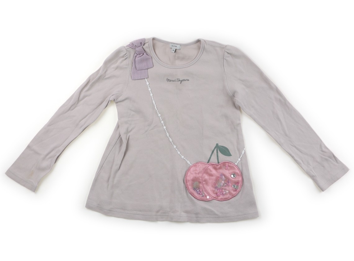 エニィファム anyFAM Tシャツ・カットソー 130サイズ 女の子 子供服 ベビー服 キッズ拍卖