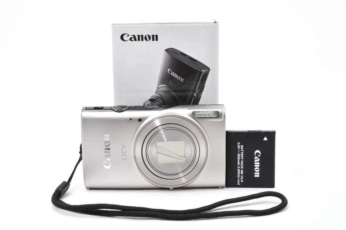 【美品】Canon デジタルカメラ IXY 650 シルバー【動作確認済み】#157拍卖
