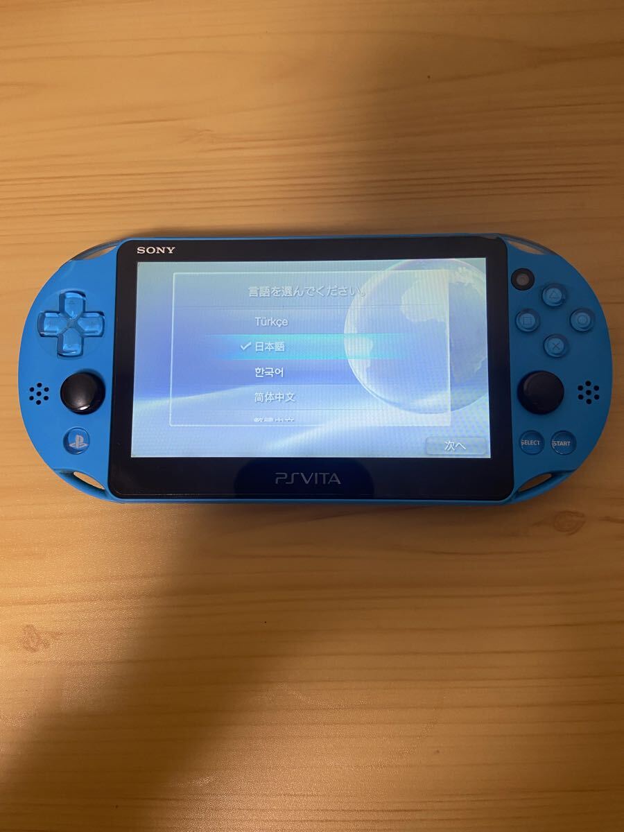 SONY PSVITA PCH-2000 本体 動作品 初期化 プレイステーション PlayStation 拍卖