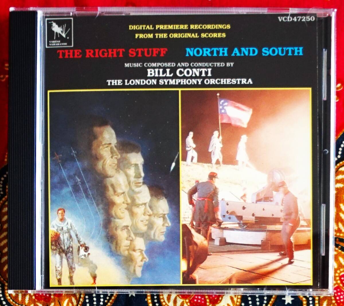 ☆彡廃盤 【CD】ライト スタッフ & 南軍と北軍 / ビル コンティ →フィリップ カウフマン・サム シェパード・スコット グレン・エド ハリス拍卖