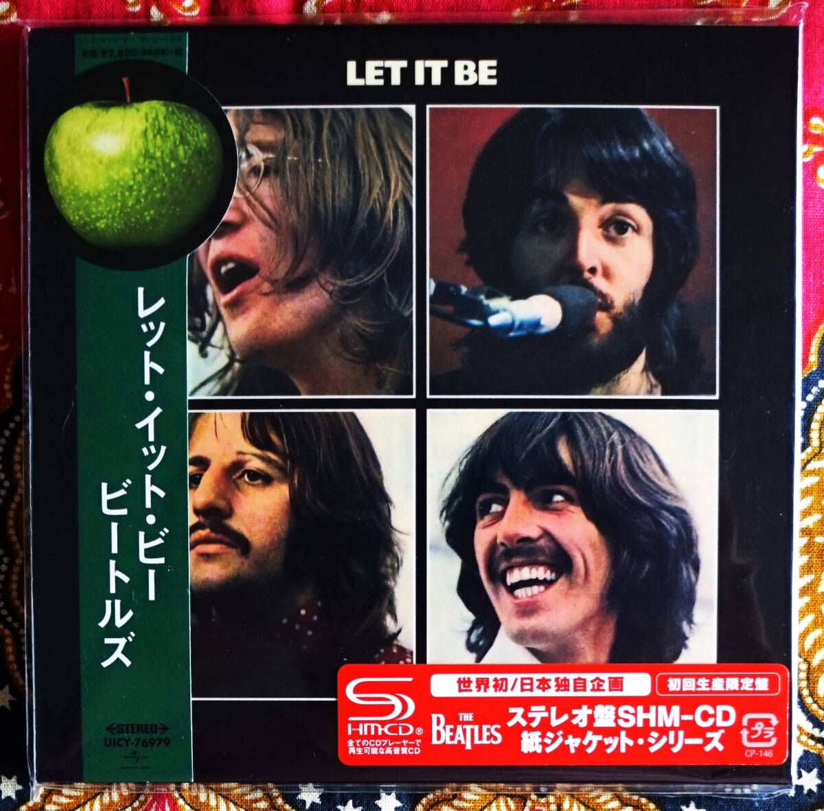 ☆彡初回生産限定 紙ジャケット 高音質【帯付SHM-CD】ビートルズ BEATLES / レット イット ビー LET IT BE →初回プレス盤・リマスター盤拍卖