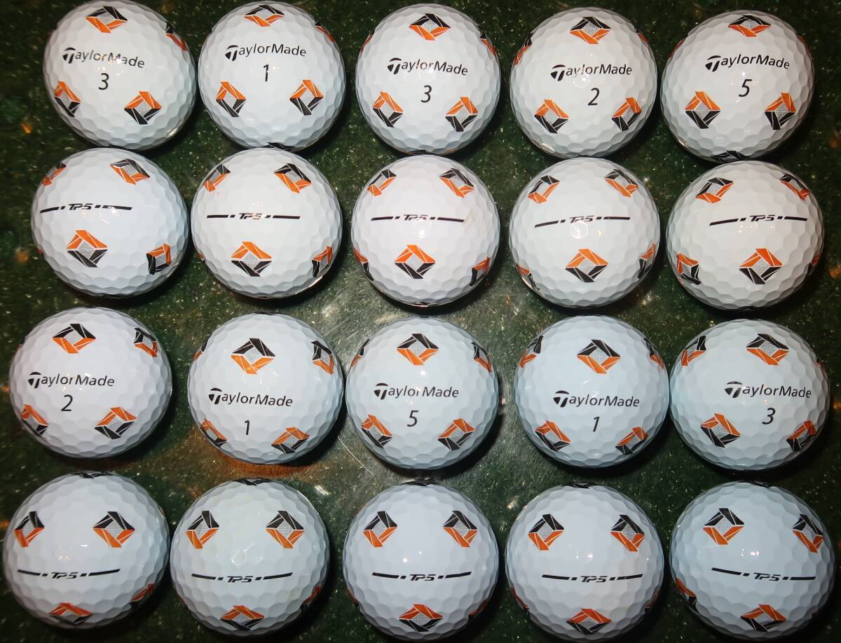ロストボール 2024年モデル テーラーメイド TP5 PIX 20個拍卖
