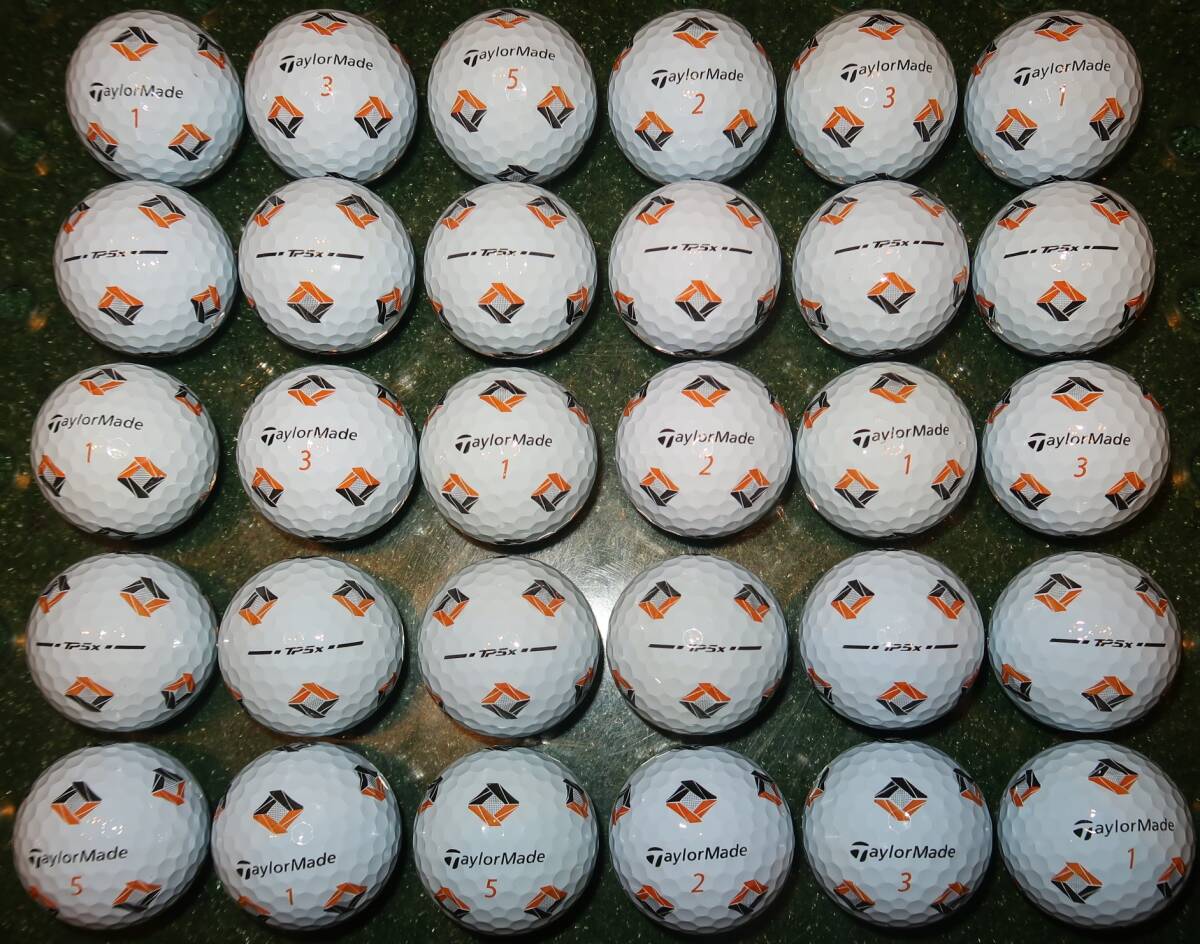 ロストボール 2024年モデル テーラーメイド TP5X PIX 30個拍卖