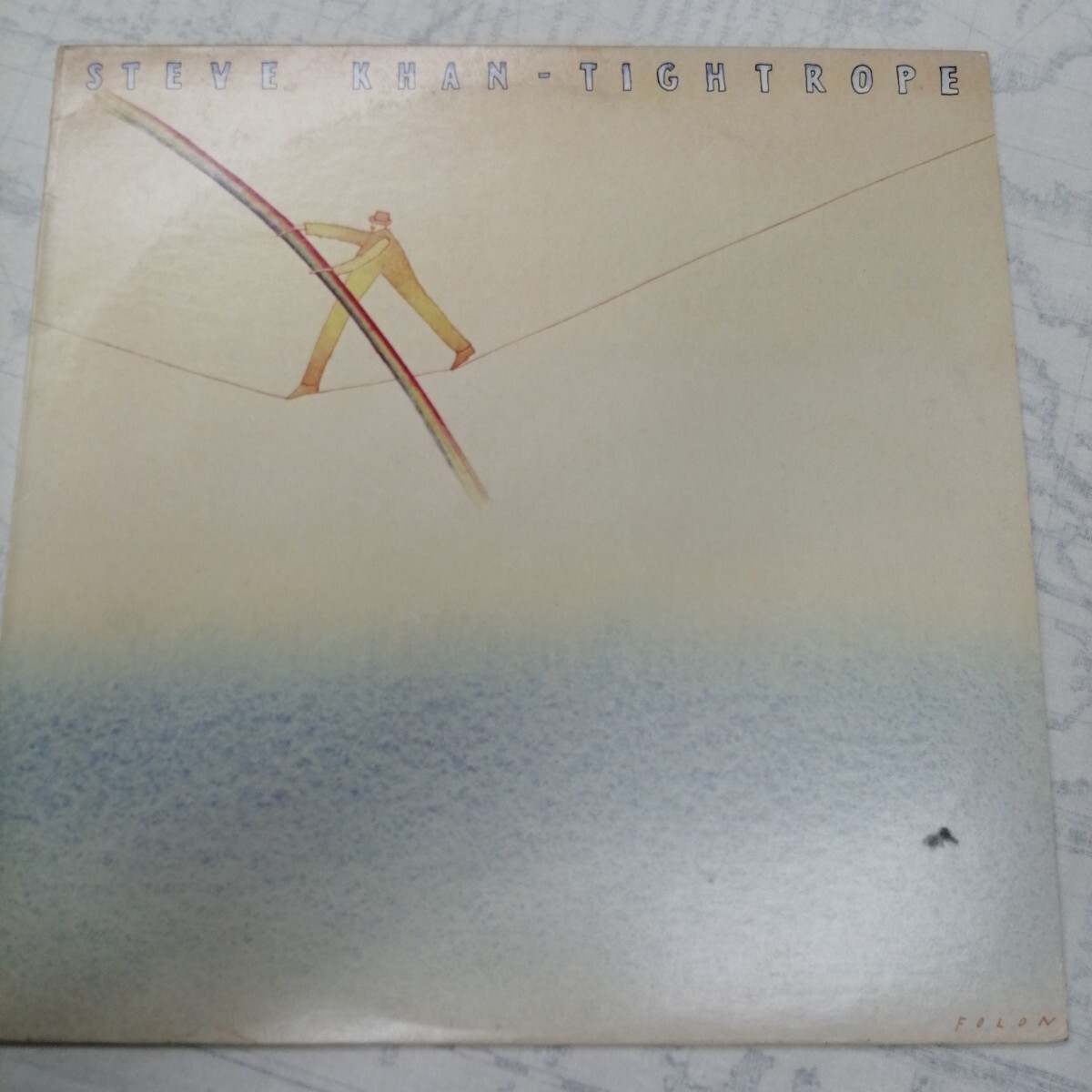 E10 中古LP 中古レコード スティーヴカーン タイトロープ US盤 JC34857 STEVE KHAN tightrope ボブジェームス ウィルリー スティーヴガッド拍卖