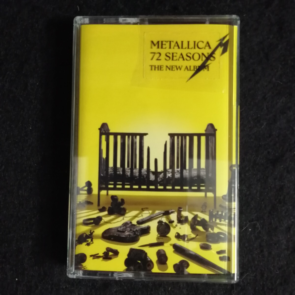 E10 中古カセットテープ メタリカ METALLICA 72seasons クリアイエローカセット 拍卖