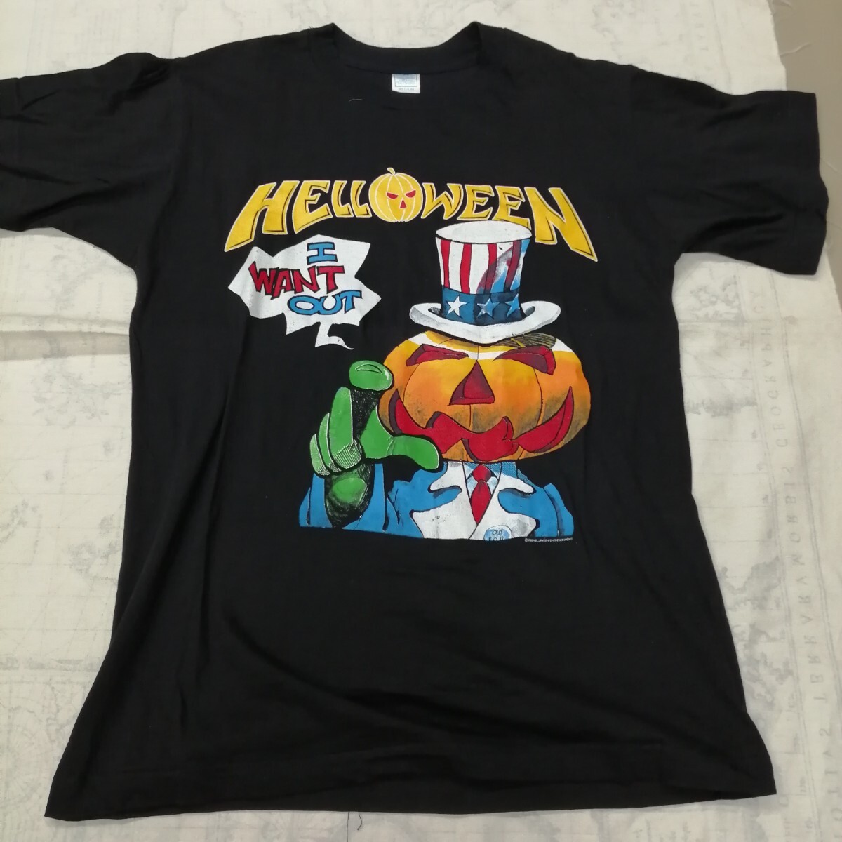 E10 バンドTシャツ ハロウィン ヴィンテージ HELLOWEEN tour 88/89拍卖