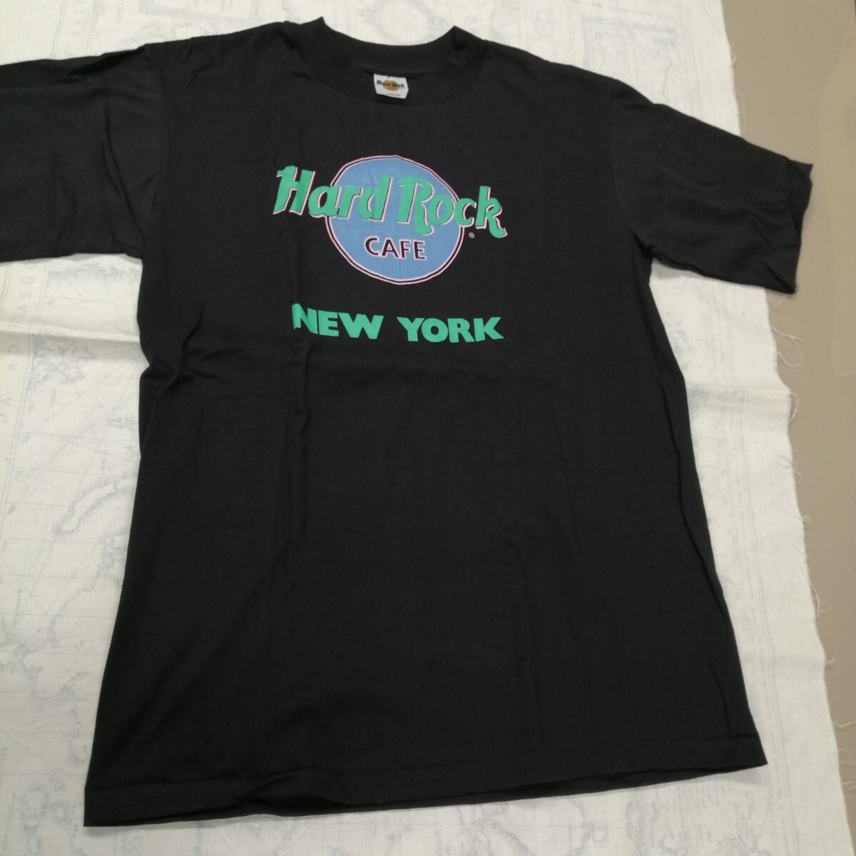 E10 バンドTシャツ ショップT ハードロックカフェ ヴィンテージ シングルステッチ HARD ROCK CAFE NEW YORK拍卖