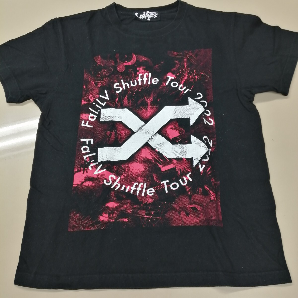 E10 バンドTシャツ FEAR AND LOATHING IN LAS VEGAS falilv shuffle tour 2022 赤柄 フィアアンドロージングインラスヴェガス拍卖