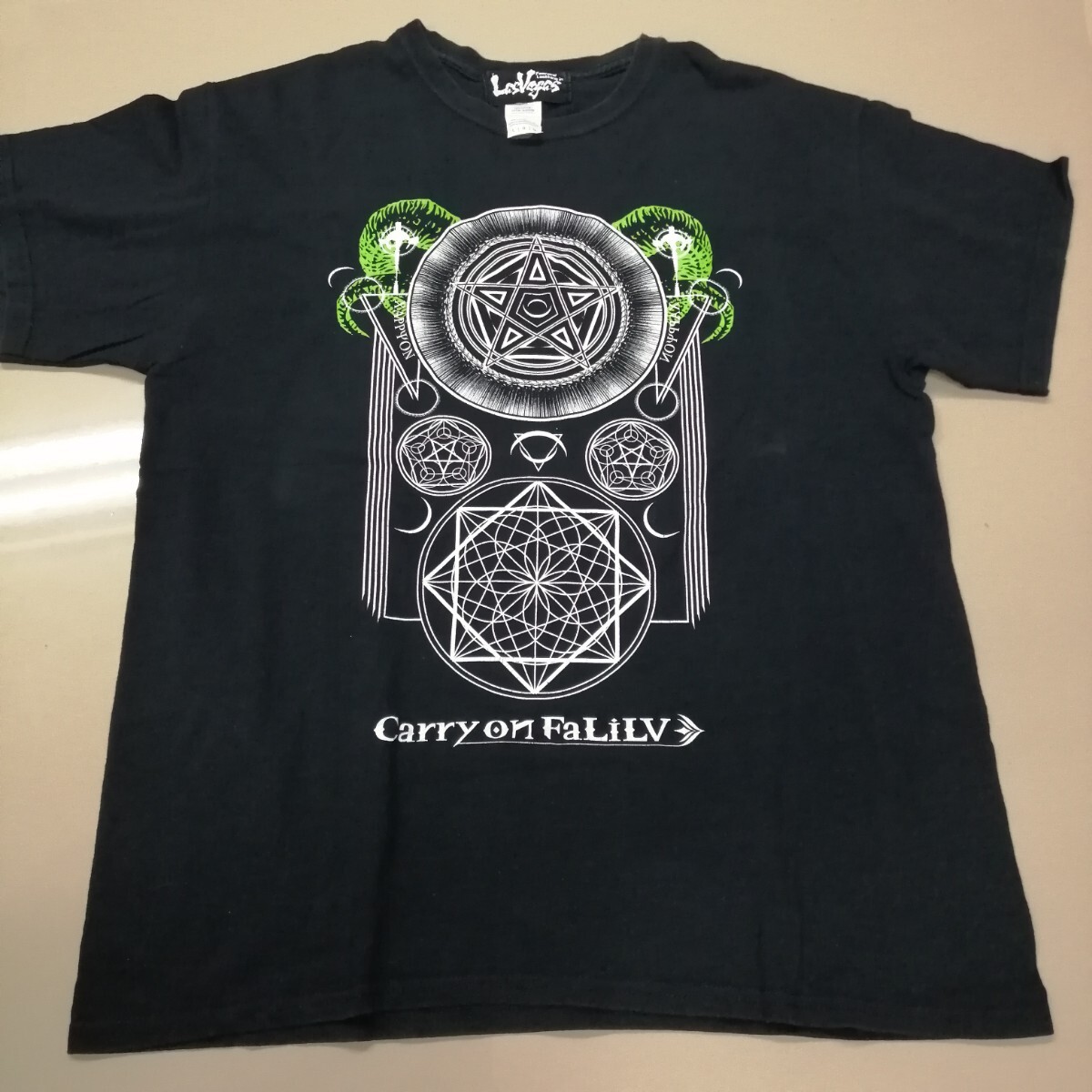 E10 バンドTシャツ FEAR AND LOATHING IN LAS VEGAS carry on falilv フイアアンドロージングインラスヴェガス拍卖