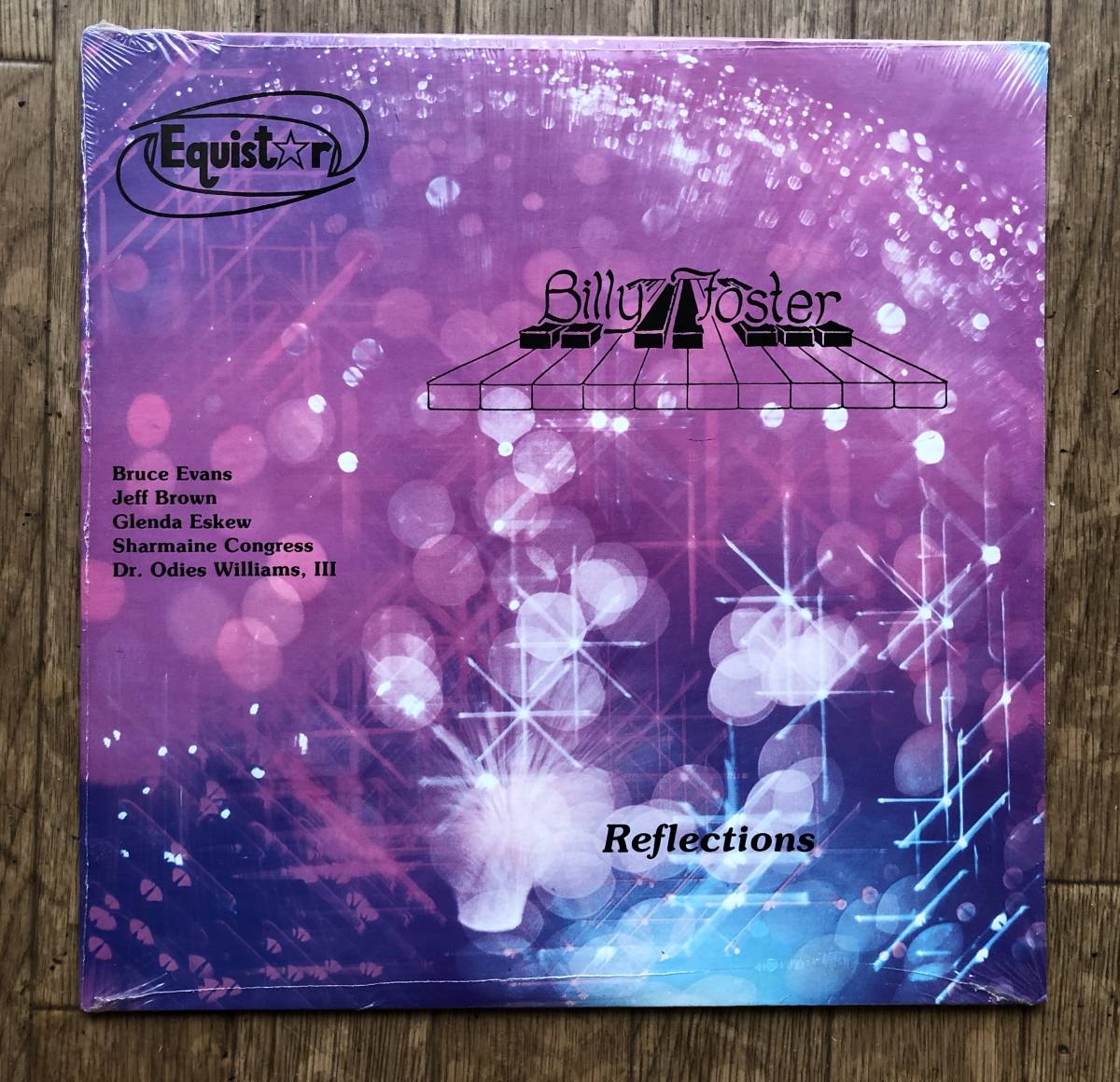 BILLY FOSTER★REFLECTIONS★インディアナのピアノトリオ★女性ボーカル曲あり★レア自主制作★未開封シールド盤拍卖
