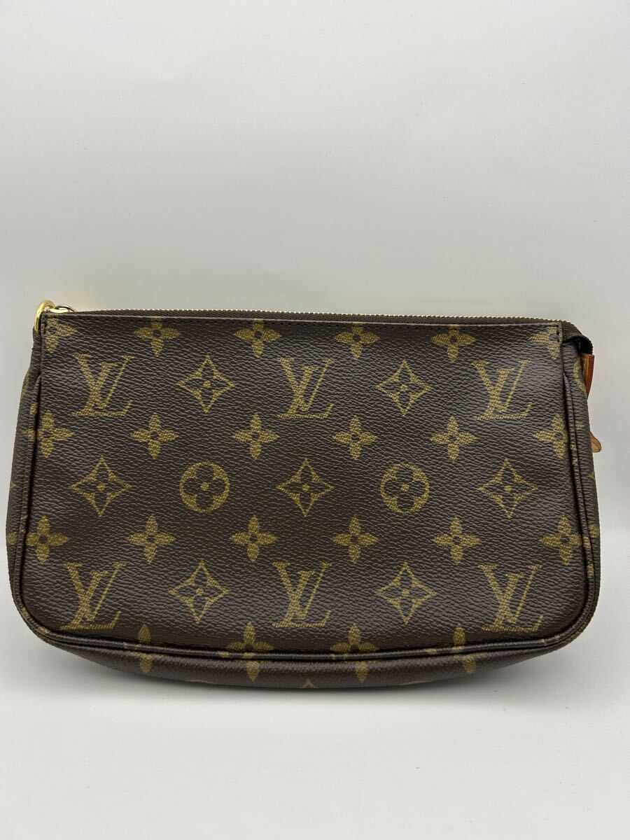 美品 LOUIS VUITTON ルイヴィトン モノグラム アクセサリーポーチ SD0035 y拍卖