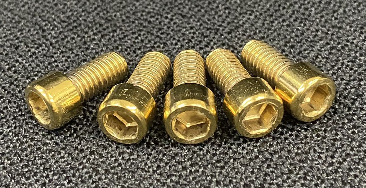 ★☆ゼニスワイヤーホイール ロッキングノックオフ用 ゴールドボルト 5本セット ゼニス デイトン ローライダー☆★拍卖