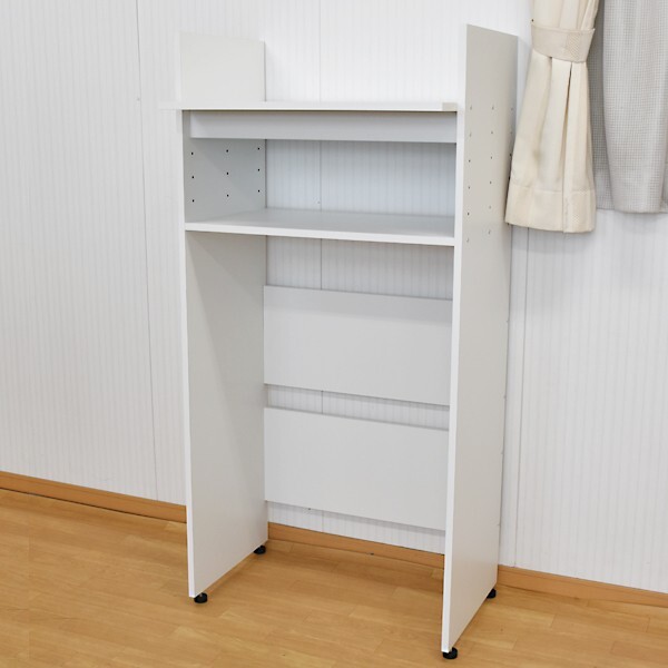 ◆ワケ有処分価格◆洗濯機ラック ランドリーラック 奥行55cm ◆ドラム 乾燥機ラック拍卖