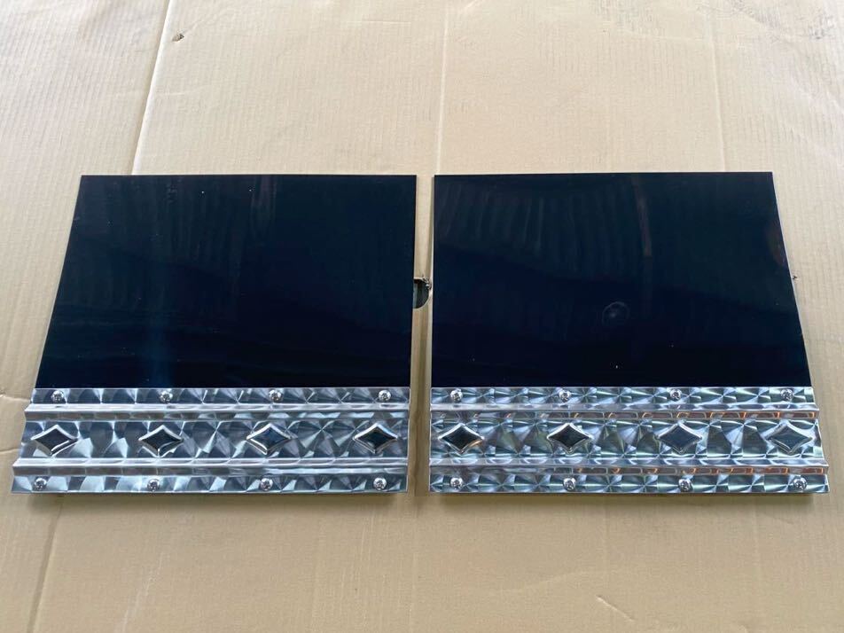 トラック ダンプ 泥除け ウロコ黒 430×400 サイズ変更可能拍卖