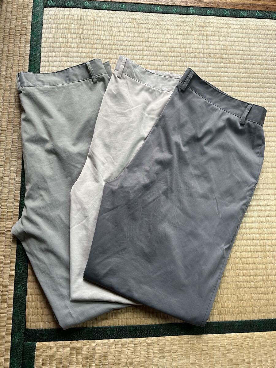 【チノパン】 メンズ ズボン パンツ XL 3本セット販売 ユーズド 古着 送料込みで!拍卖