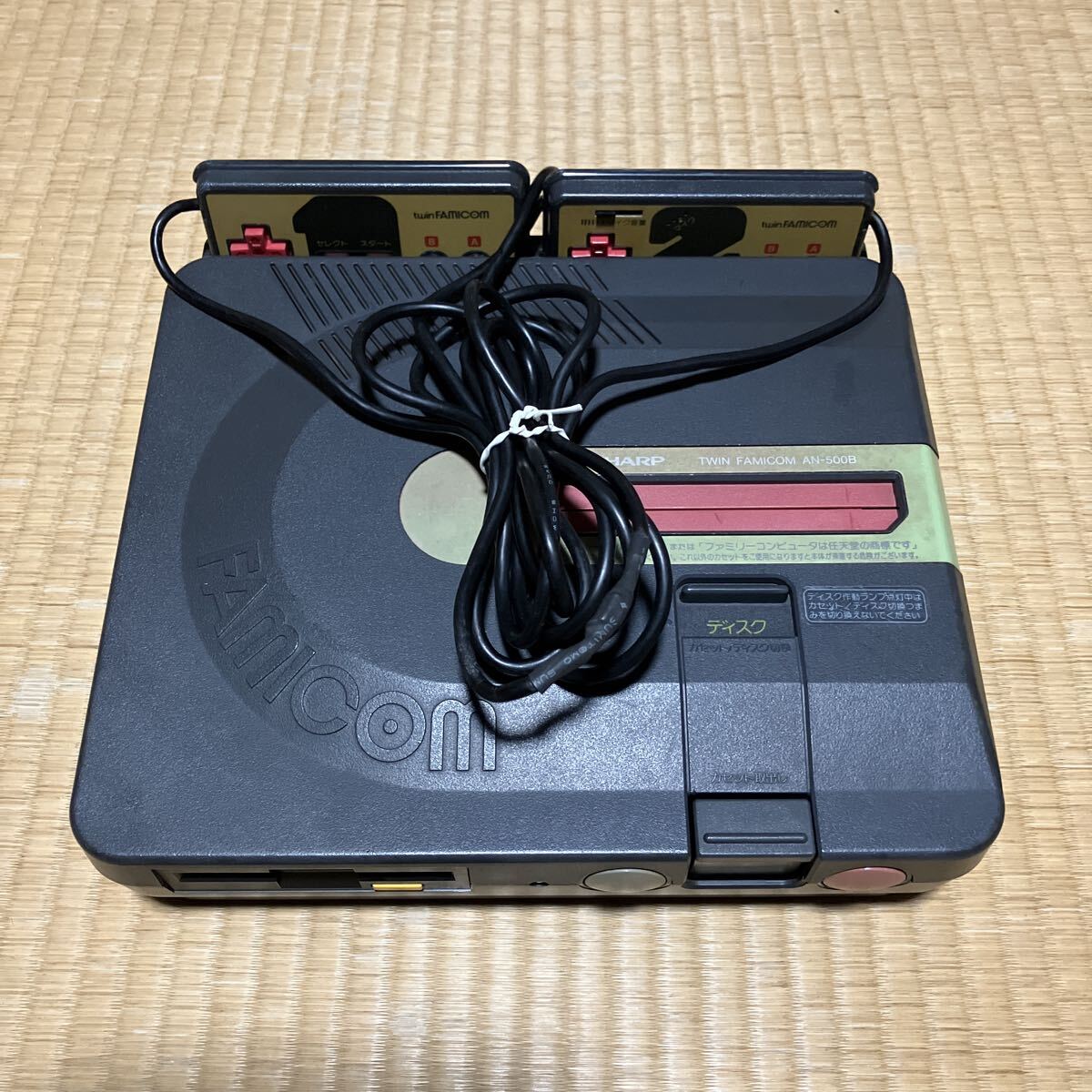 FC シャープ ツインファミコン AN-500B本体 ジャンク品 SHARP 簡易動作確認 拍卖