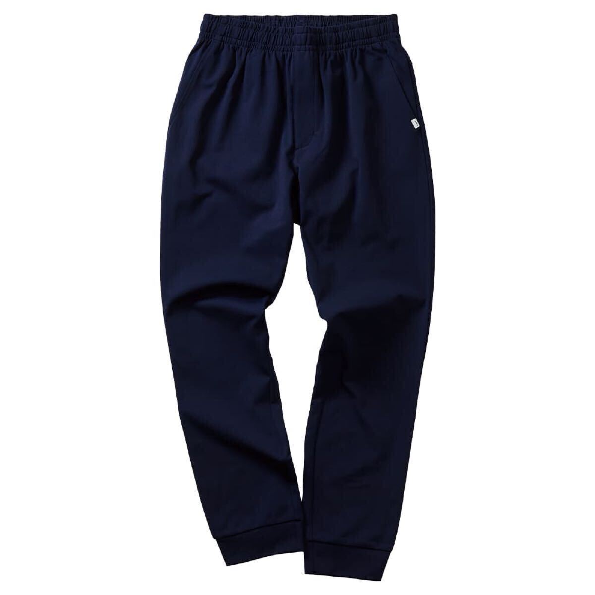 ★新品 ワークマン/エニタイムジャージパンツ L ネイビー 21791拍卖