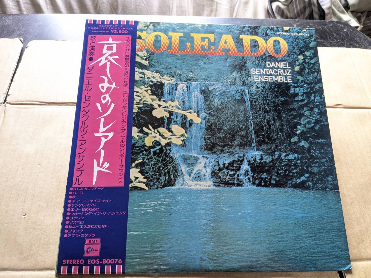 LPレコード 洋楽 DANIEL SENTACRUZ ダニエル センタクルツ SOLEADO EOS-80076 中古品拍卖