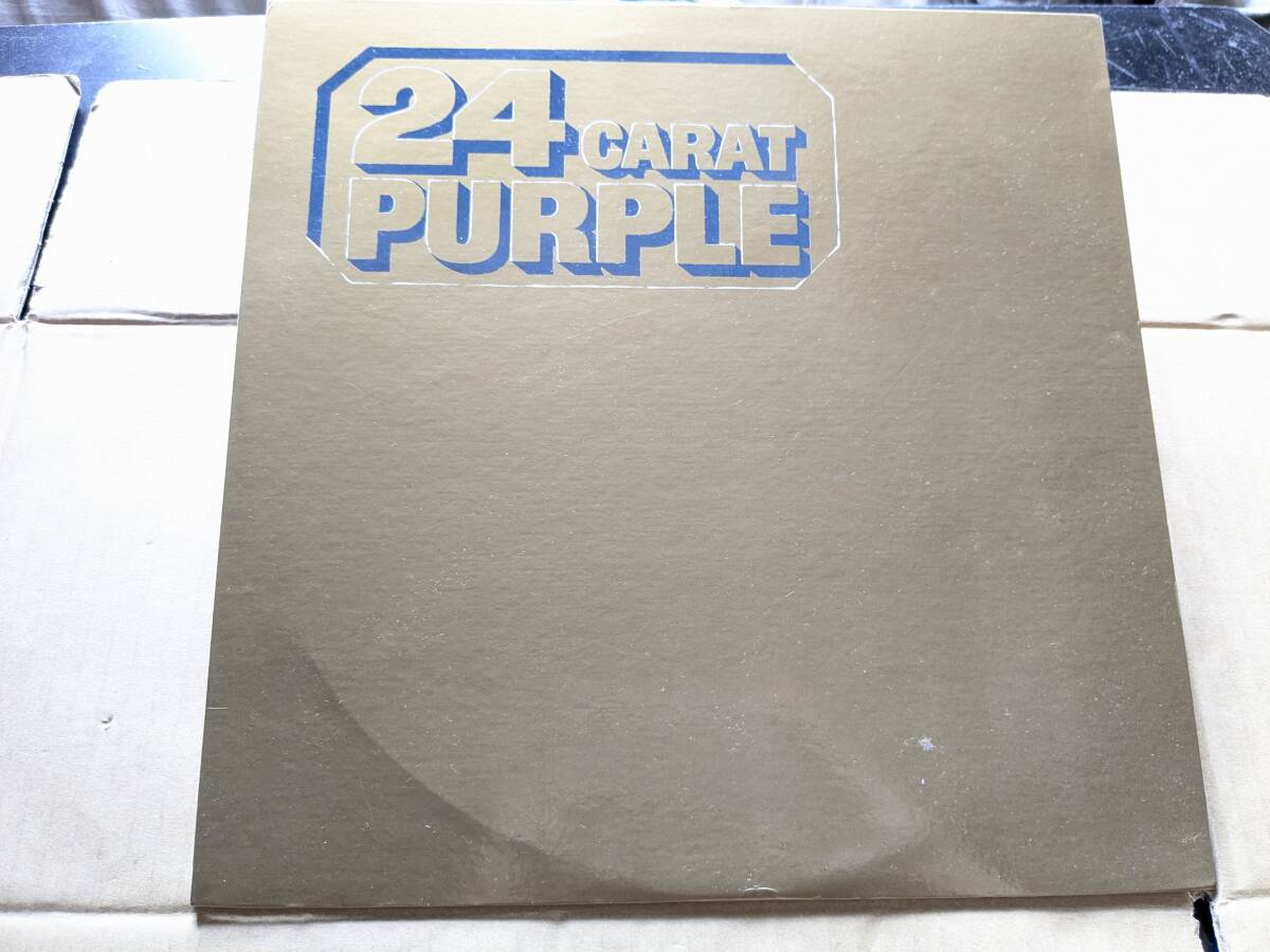 LPレコード 洋楽 DEEP PURPLE 24CARAT PURPLE  ディープパープル 中古品拍卖