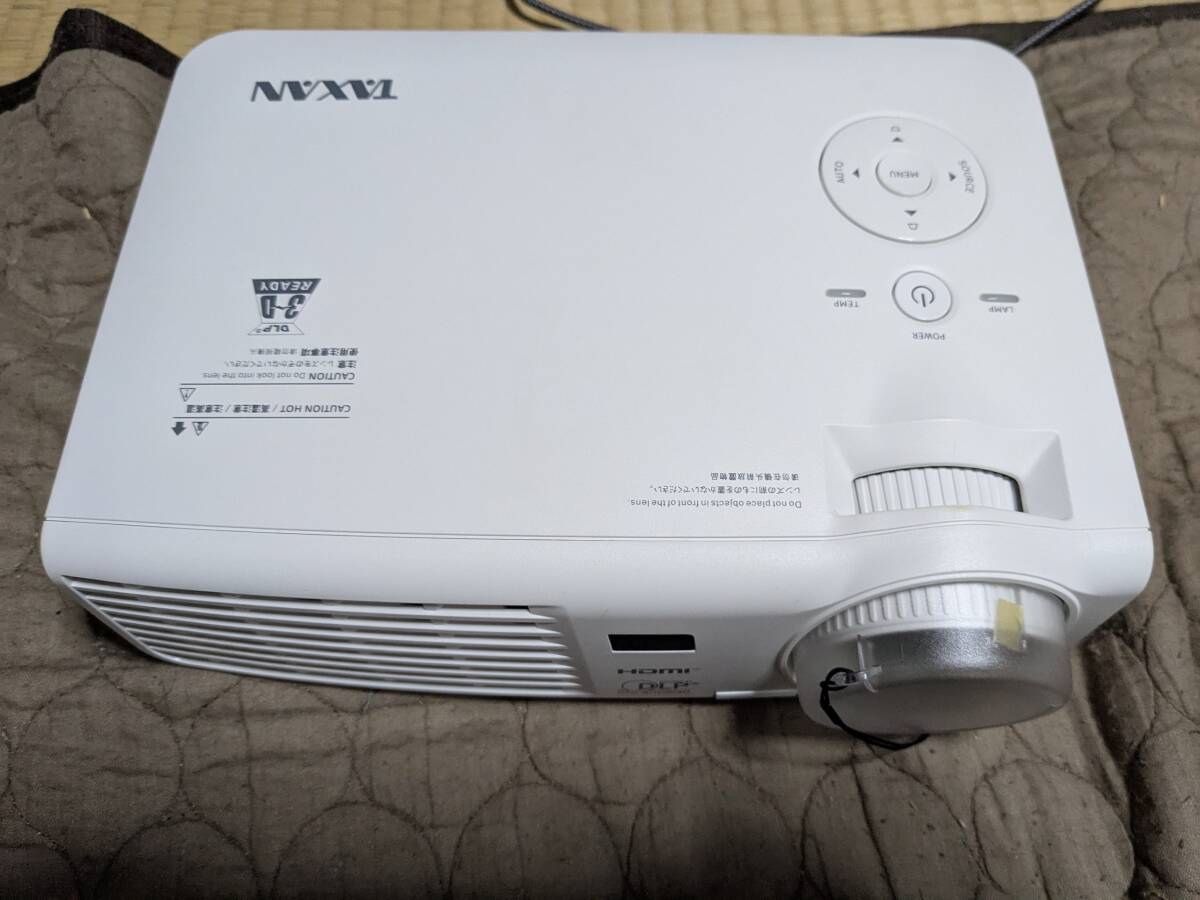 プロジェクター TAXAN KG-PS301WX 中古品 動作確認なし ジャンク品拍卖