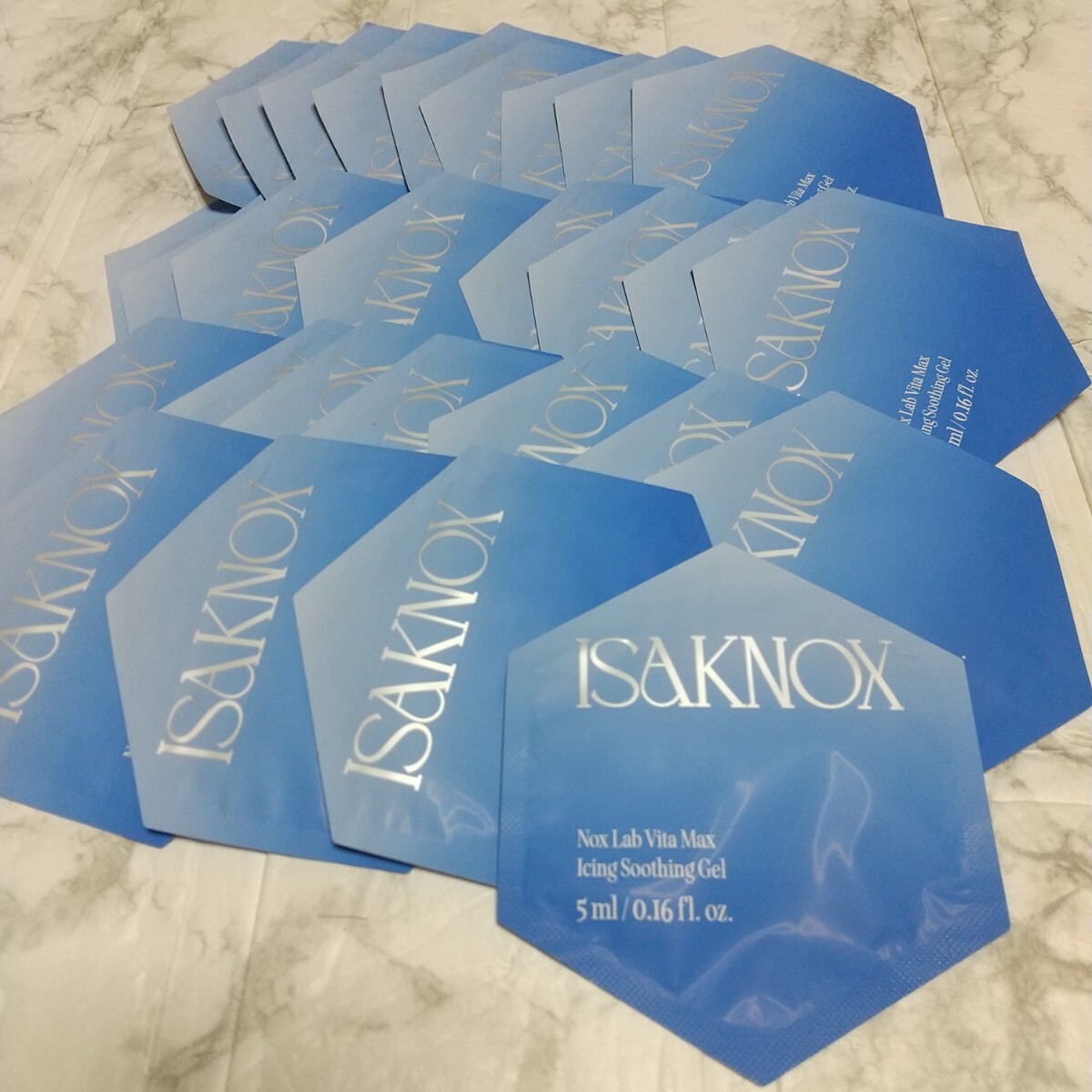 ISAKNOX Vita イザノックスアイシング スージングジェル5mlx29枚拍卖