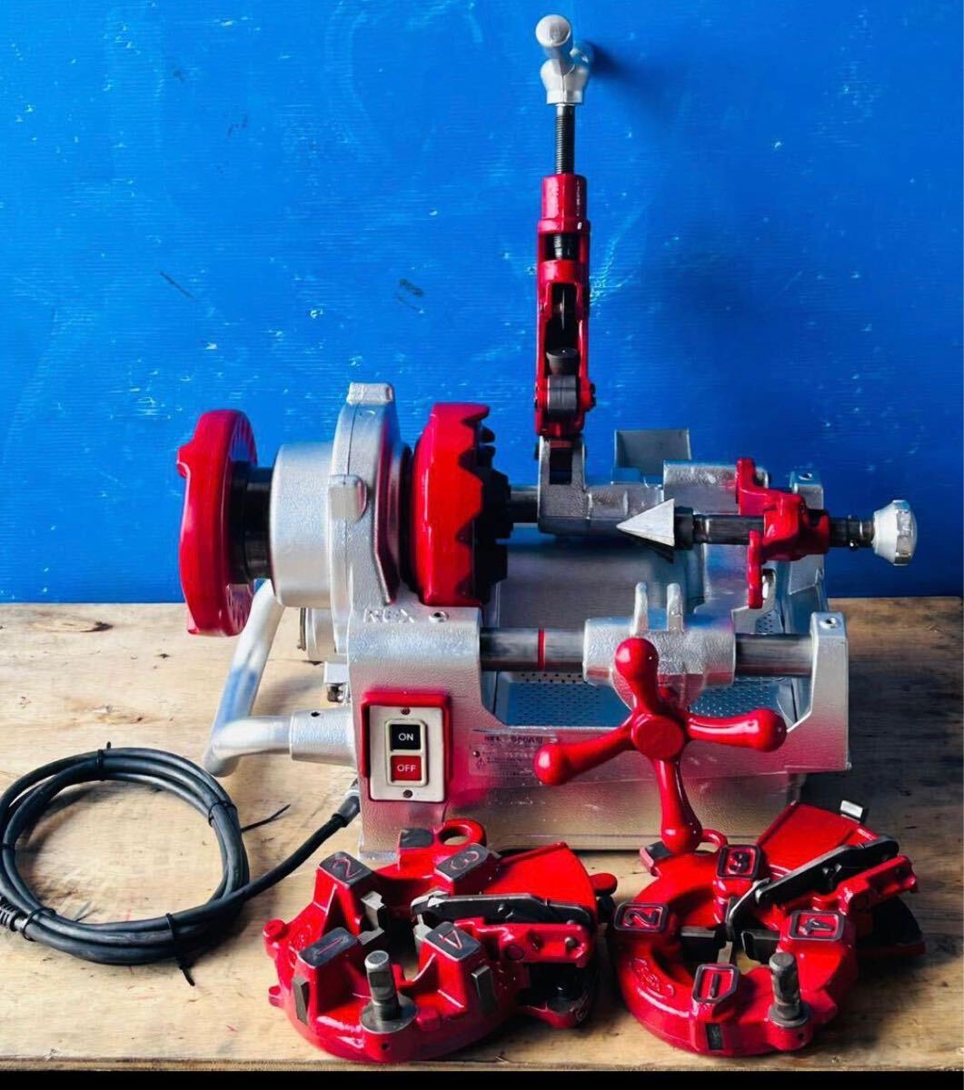 REX レッキス パイプマシン S50AⅢ ねじ切り機拍卖