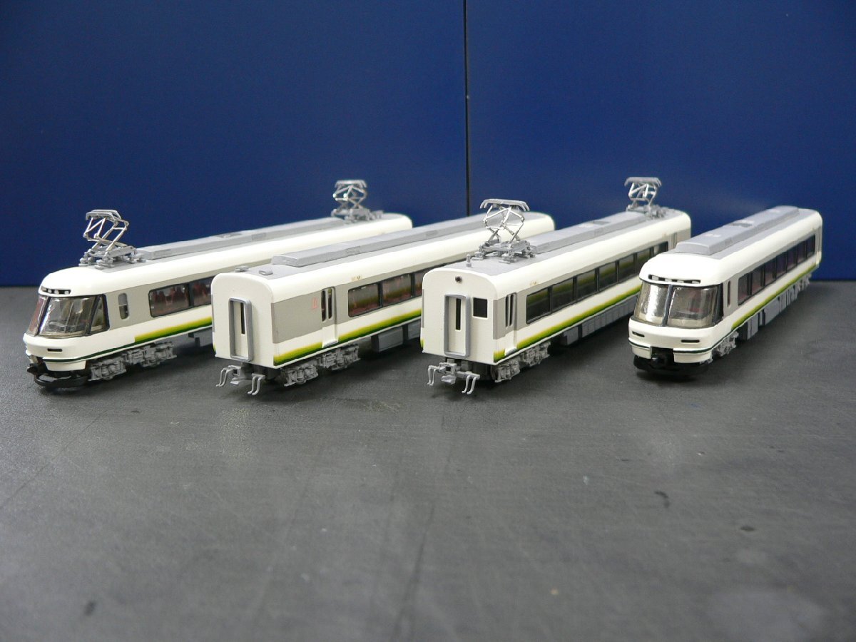 *もけいや松原*中古Nゲージ でんしゃクラブ 真鍮キット組立完成品 近鉄26000系さくらライナー第1編成登場時M付4両セット拍卖