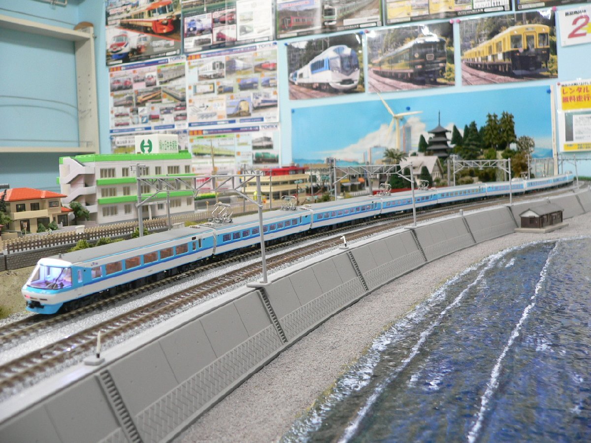 *もけいや松原* 車掌室灯&室内灯付 カトー 10-1641&1642 381系スーパーくろしお(リニューアル編成)基本&増結9両セット拍卖