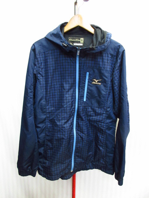 ミズノ グローバルエリート ナイロンパーカー メンズO XL LL ベースボールジャージトップ 野球ジャンパー グランドコート ブルゾン09264拍卖