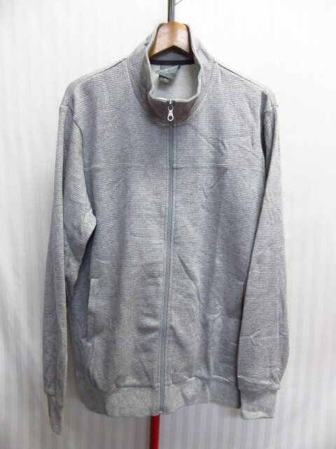 ミズノ アウトドア ブレスサーモ使用スウェット地ジャージトップ メンズXL LL 保温防寒ジャンパー アウトドアジャケット トレーナー09263拍卖