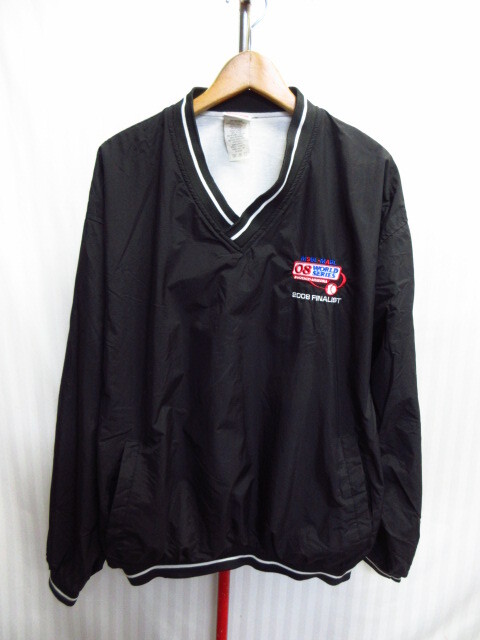 ローリングス 裏地付きナイロンウエア メンズXL LL 黒 保温防寒ジャンパー ベースボールジャケット グランドコート 野球ジャケット09262拍卖