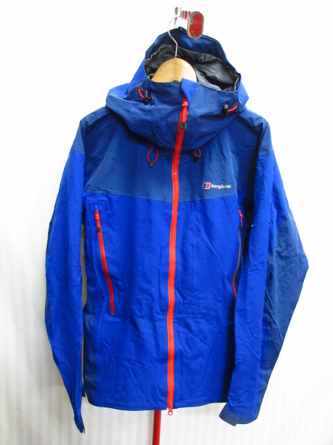 berghaus バーグハウス GORE-TEX PRO マウンテンパーカー メンズXL LL アウトドアフーディージャケット 防水ナイロンジャンパー 10034拍卖