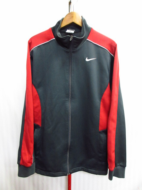ナイキ ビッグサイズ スウォッシュロゴ刺繍トラックジャケット メンズXL LL トラックトップ ブルゾン ジャージトップ ジャンパー10033拍卖