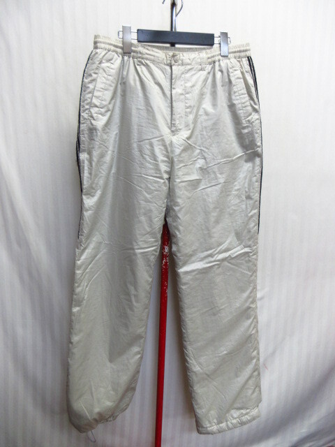 アディダスゴルフ 中綿入りナイロンパンツ メンズO XL LL ゴルフウエア ゴルフパンツ ウインドブレーカー 防寒保温スポーツパンツ10081拍卖