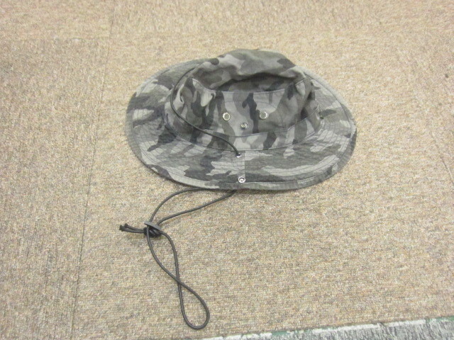 AIGLE エーグル 迷彩柄ハット Lサイズ ジャングルハット バケットハット サファリハット 帽子 アウトドア トレッキング 10110拍卖