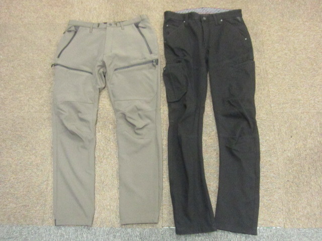 ワークマン ストレッチパンツ 2枚セット メンズLL XL ワークパンツ ワークウエア 作業着 作業ズボン ウォームパンツ カーゴパンツ10119拍卖