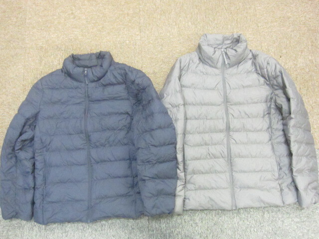 ユニクロ ウルトラライトダウンジャケット 2枚セット SIZE XL LL 軽量ダウンジャンパー コンパクトダウンウエア ダウンアウター 11009拍卖