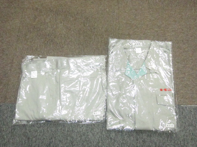 未使用 KAWASAKI カワサキ ワークウエア上下セットアップ メンズA7 XL LL 作業着 ライダース 長袖ブルゾン&パンツ バイクウエア10259拍卖