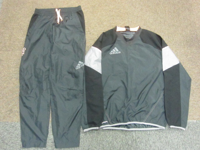 アディダス 11Pro CLIMA STORM ウインドブレーカー上下セットアップ メンズML サッカージャージトップ&パンツ ナイロンジャージ10259拍卖