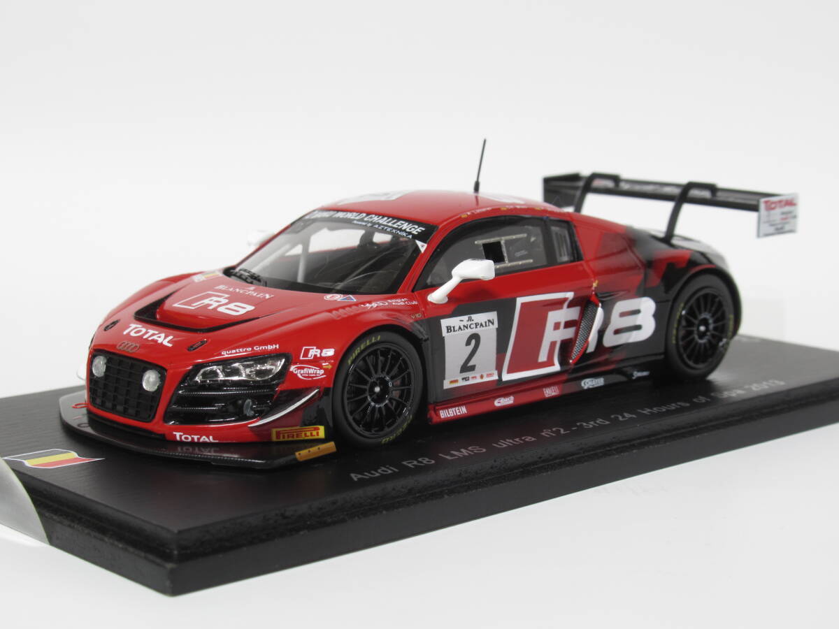 1/43 アウディ R8 LMS ウルトラ #2 スパ24時間 2013拍卖