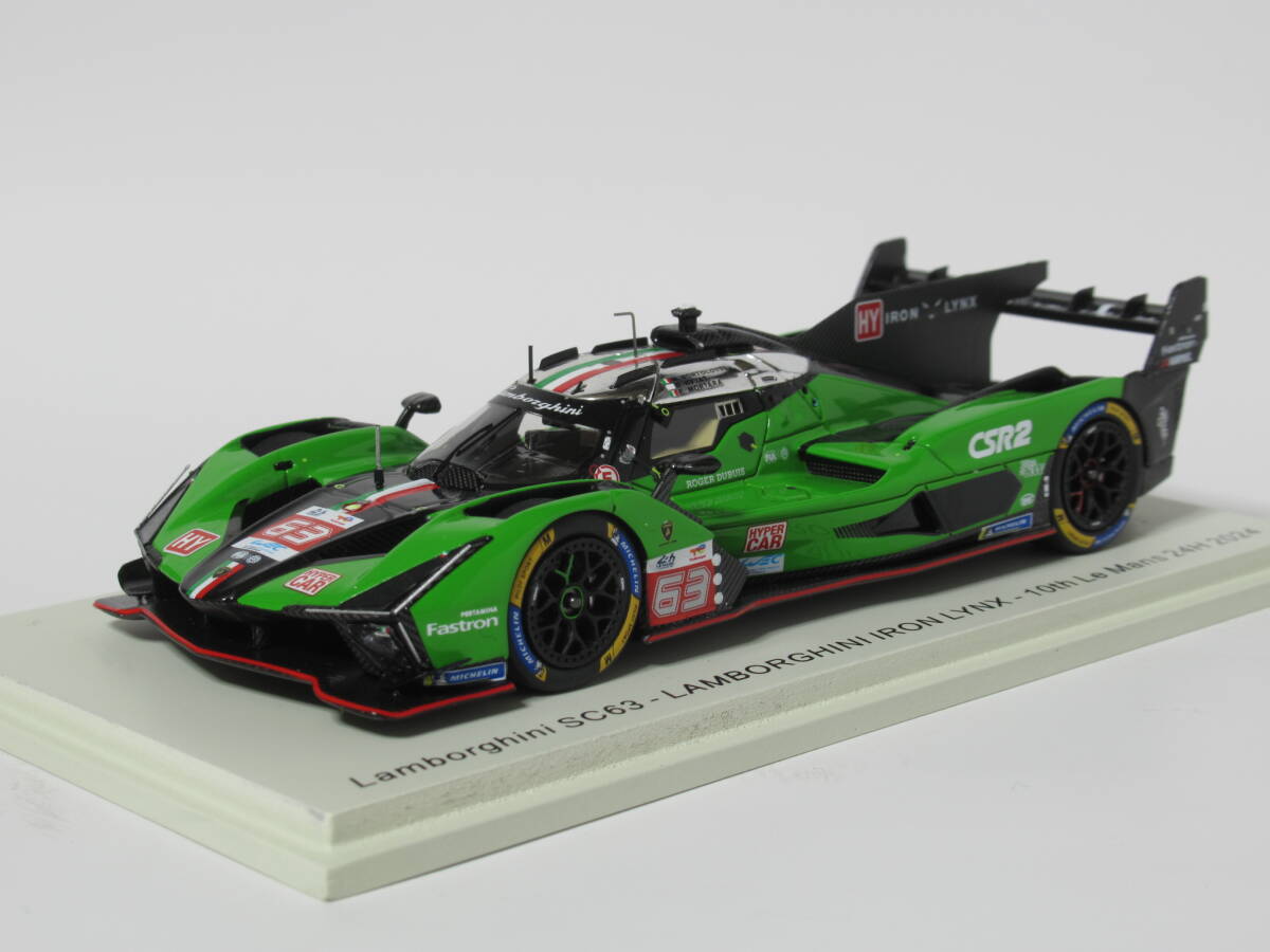 1/43 ランボルギーニ SC63 ランボルギーニ アイアン・リンクス #63 ルマン 2024拍卖