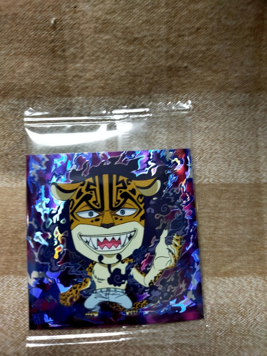 ワンピース にふぉるめーしょん大海賊シールウエハース LOG.9 SW9-06 SGR ルッチ 未開封 拍卖