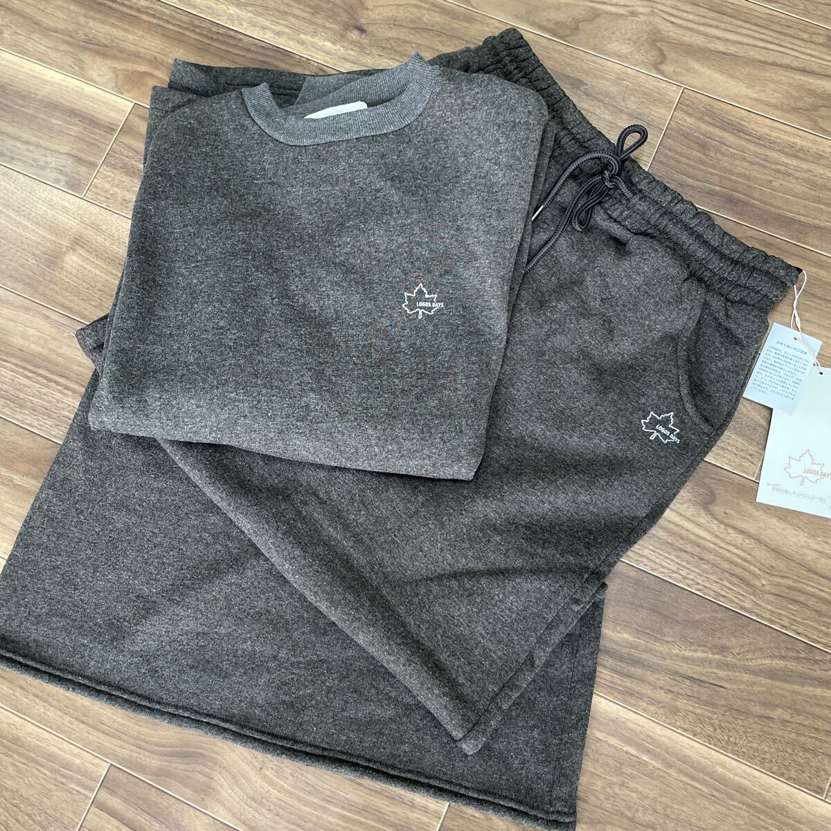 LOGOS DAYS スウェット上下 裏起毛 M拍卖