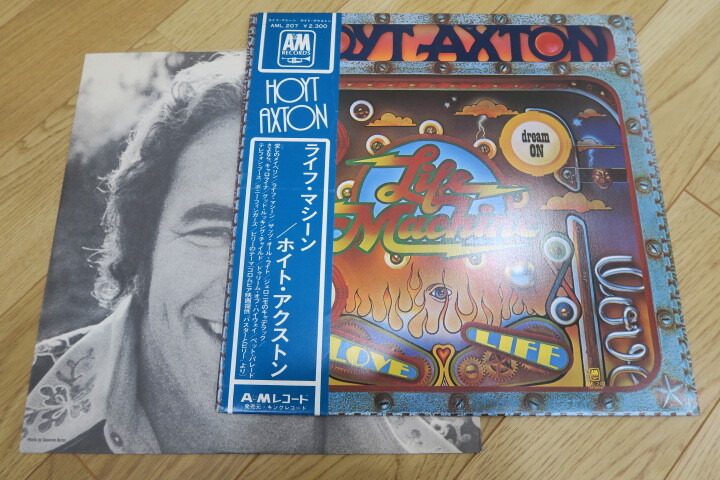 帯付国内盤・キング盤☆ホイト・アクストン/ライフ・マシーン(キングAML207,Hoyt Axton/Life Machine)拍卖