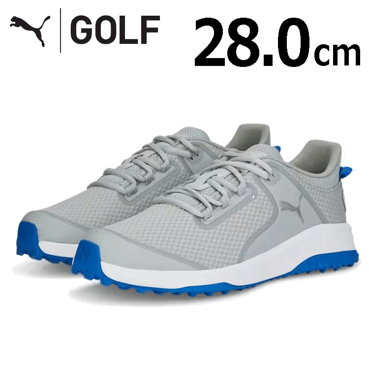PUMA FUISON GRIP 377527 【プーマ】【スパイクレス】【サイズ:28.0m】【カラー:05 Gray/Silver/Royal】【GolfShoes】拍卖